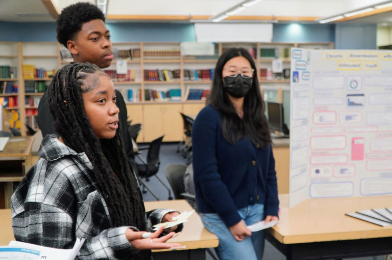 Oakland High students