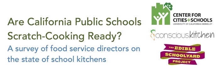 California public schools scratch cooking banner