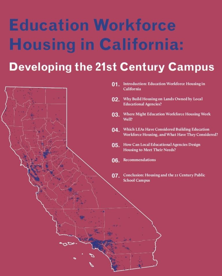 Education workforce housing in CA