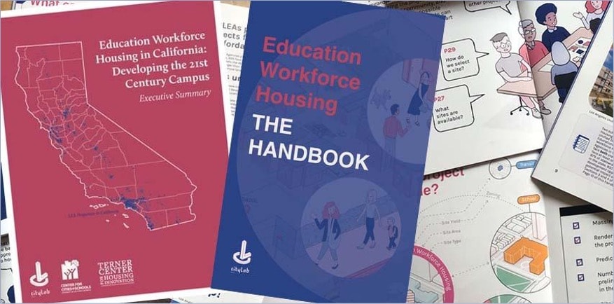 Education Workforce Housing report and handbook cover images